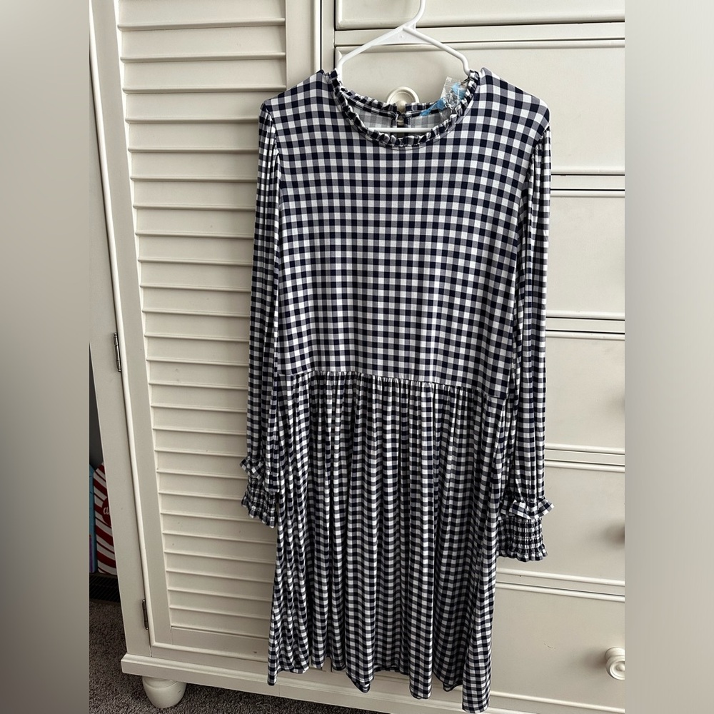 NWT Draper James Kitty Dress in Gingham